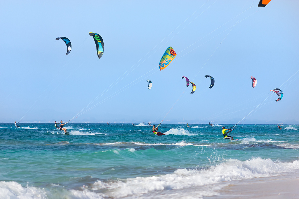 Kite surf, for a real adrenaline rush